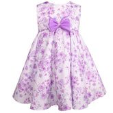 Vestido Primaveral Lilas en Flor para Bebés Gerat